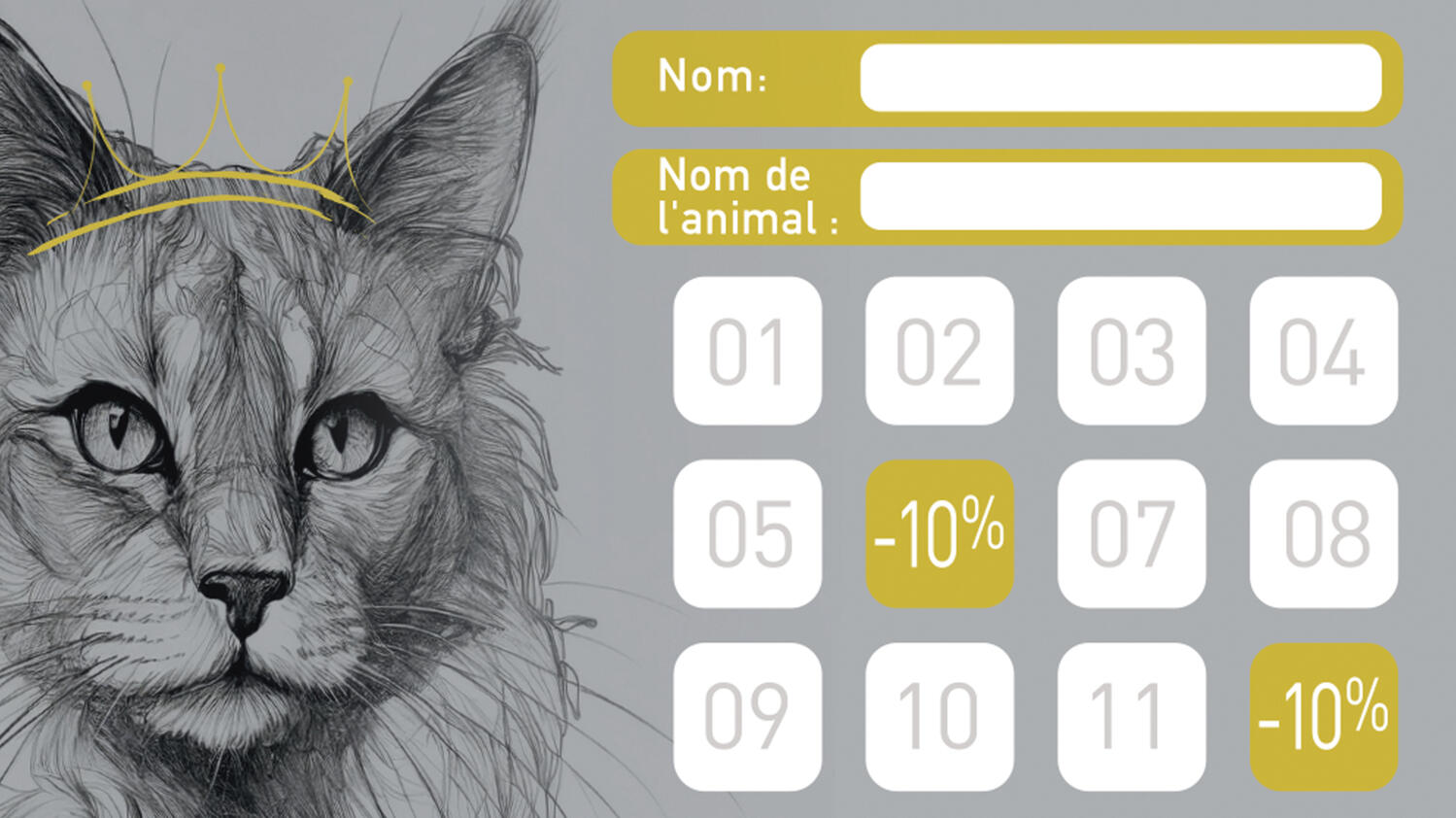 Carte de Fidelité Visuel Carte de Fidelité